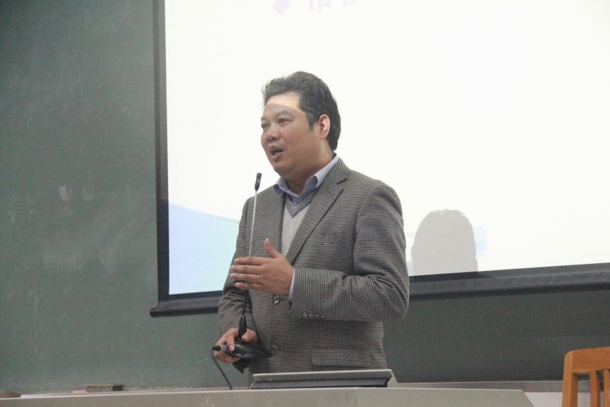 suncitygroup太阳集团教学副经理陈金诗讲话